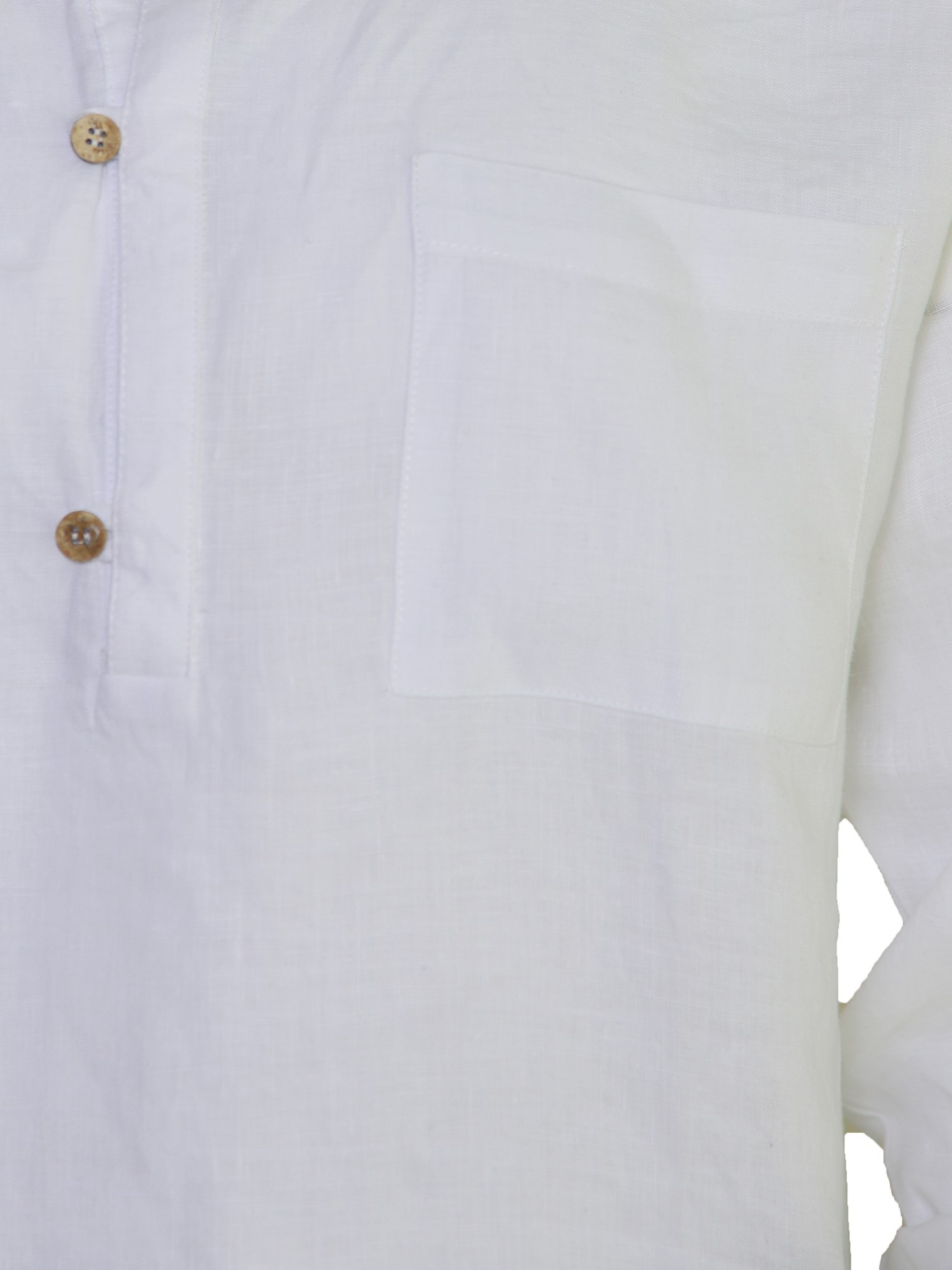 Linen Shirt Sleeve Heigh 3/4 - Image 4